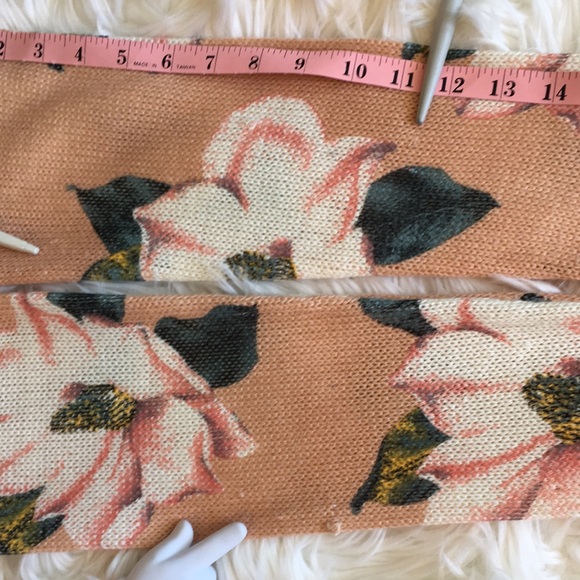 Show Me Your Mumu Cropped Varsity Sweater- in Southern Magnolia Knit - Picture 10 of 12